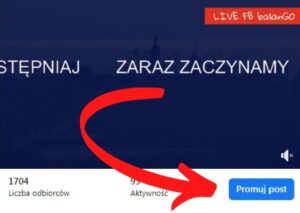 Facebook Ada - promuj post