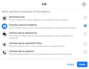 Facebook Ads - cel